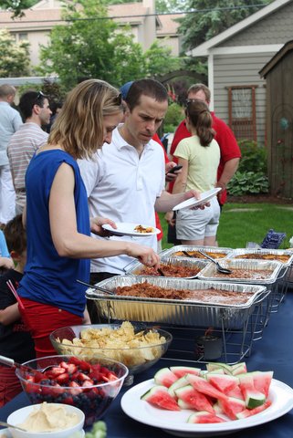 July 4 Party 10 Buffet