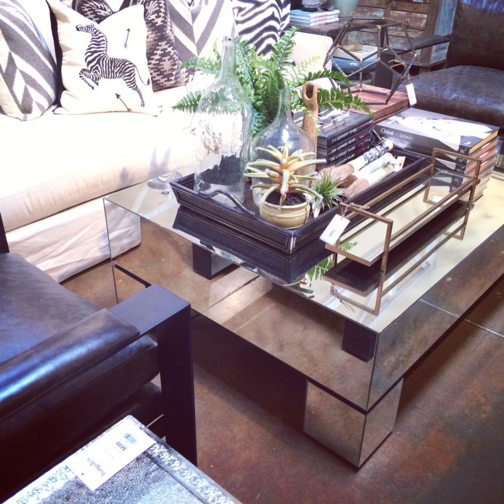 Phoenix Bungalow Mirrored Coffee Table