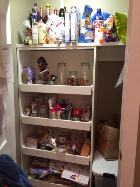 Pantry before