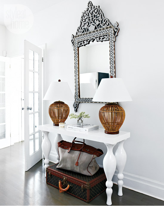 Style at Home eclectic-exotic-mirror